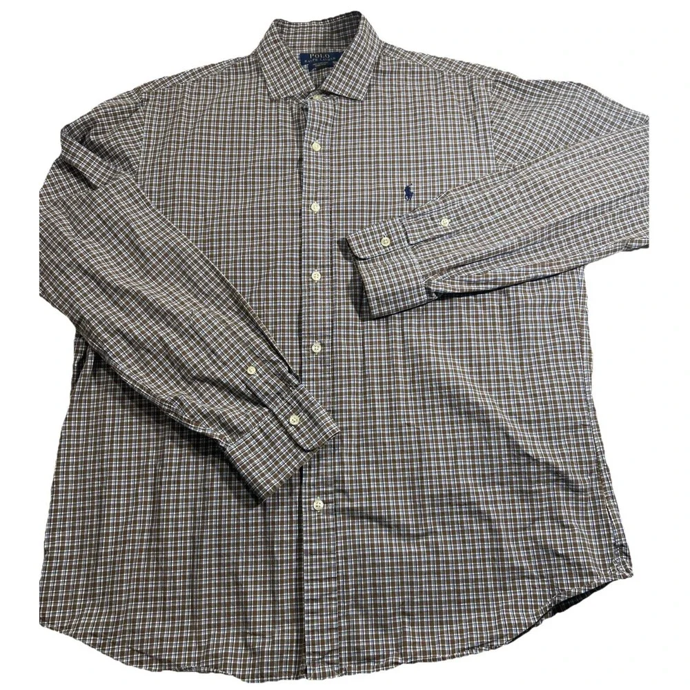 Polo Ralph Lauren Men's‎ XL long Sleeve Button Up, Stretch